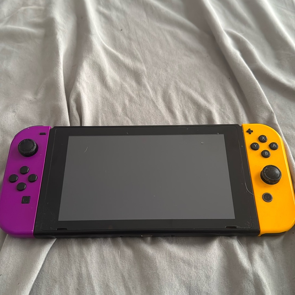 Nintendo switch works fine need to charger and don’t have charge